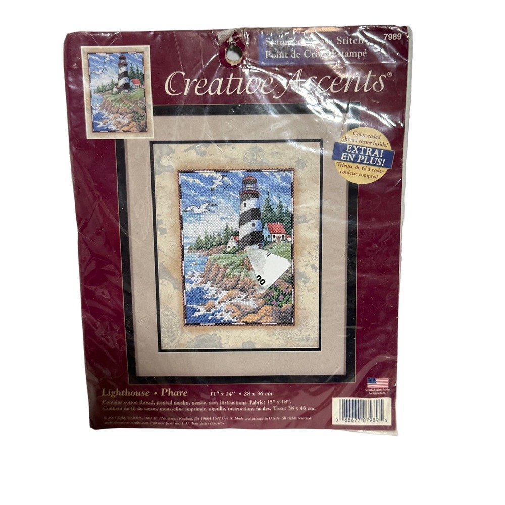 Creative Accents , Lighthouse Cross stitch kit